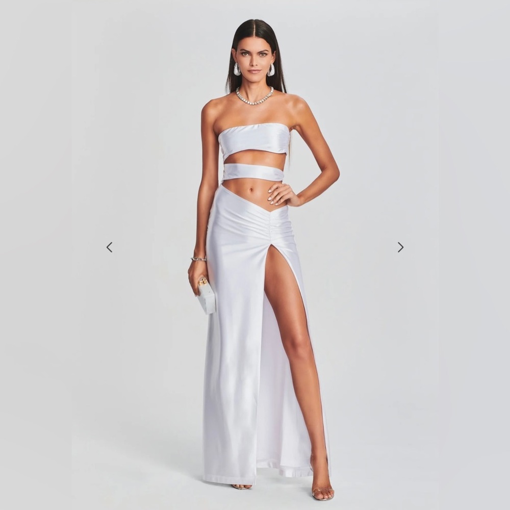 Retrofete White Rosalie Dress